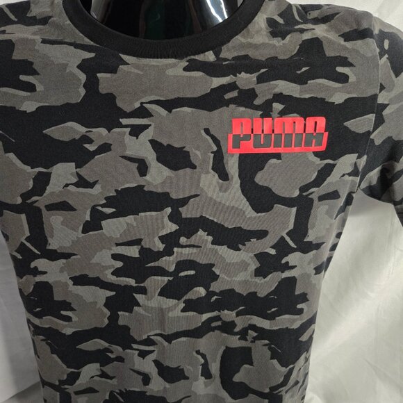 Puma Camo Short Sleeve T-shirt (S) - Picture 4 of 5